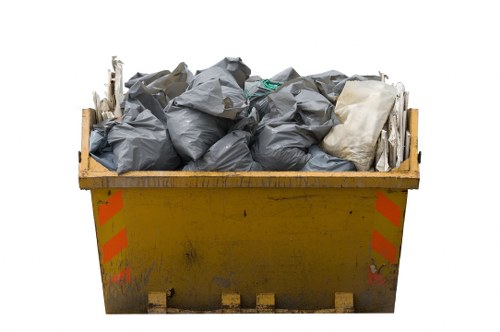Local transfer station with separated waste streams