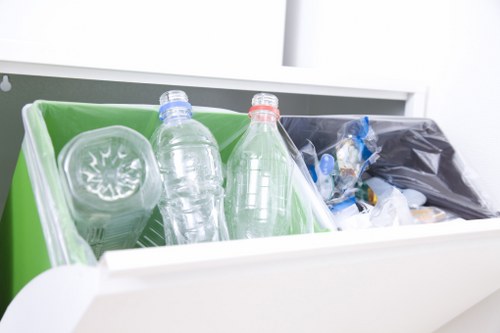 Commercial waste removal for a London business premises