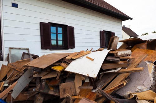 Local rubbish removal van serving London homes and businesses