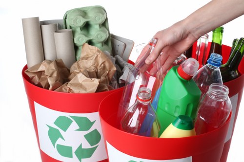 Waste collection support for flats and apartment buildings in London