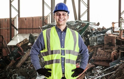 Local waste collection service navigating parking and access challenges in London